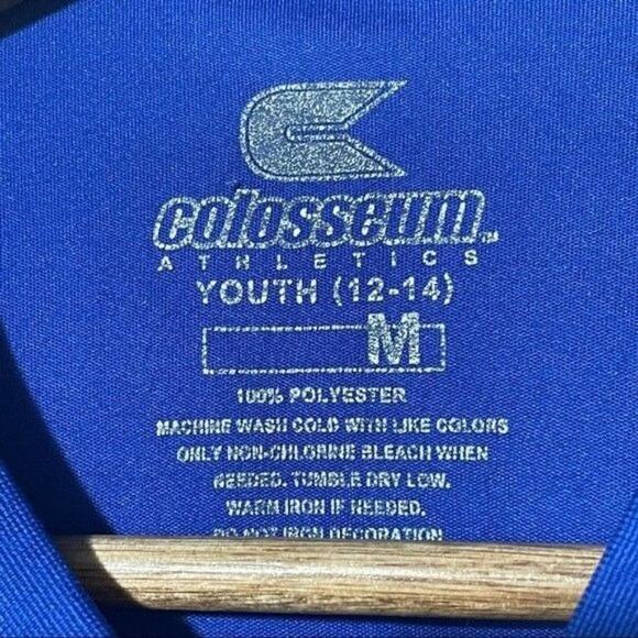 Colosseum Athletics Kentucky UK Blue Short Sleeve Shirt Youth 12-14 Medium - Picture 5 of 5
